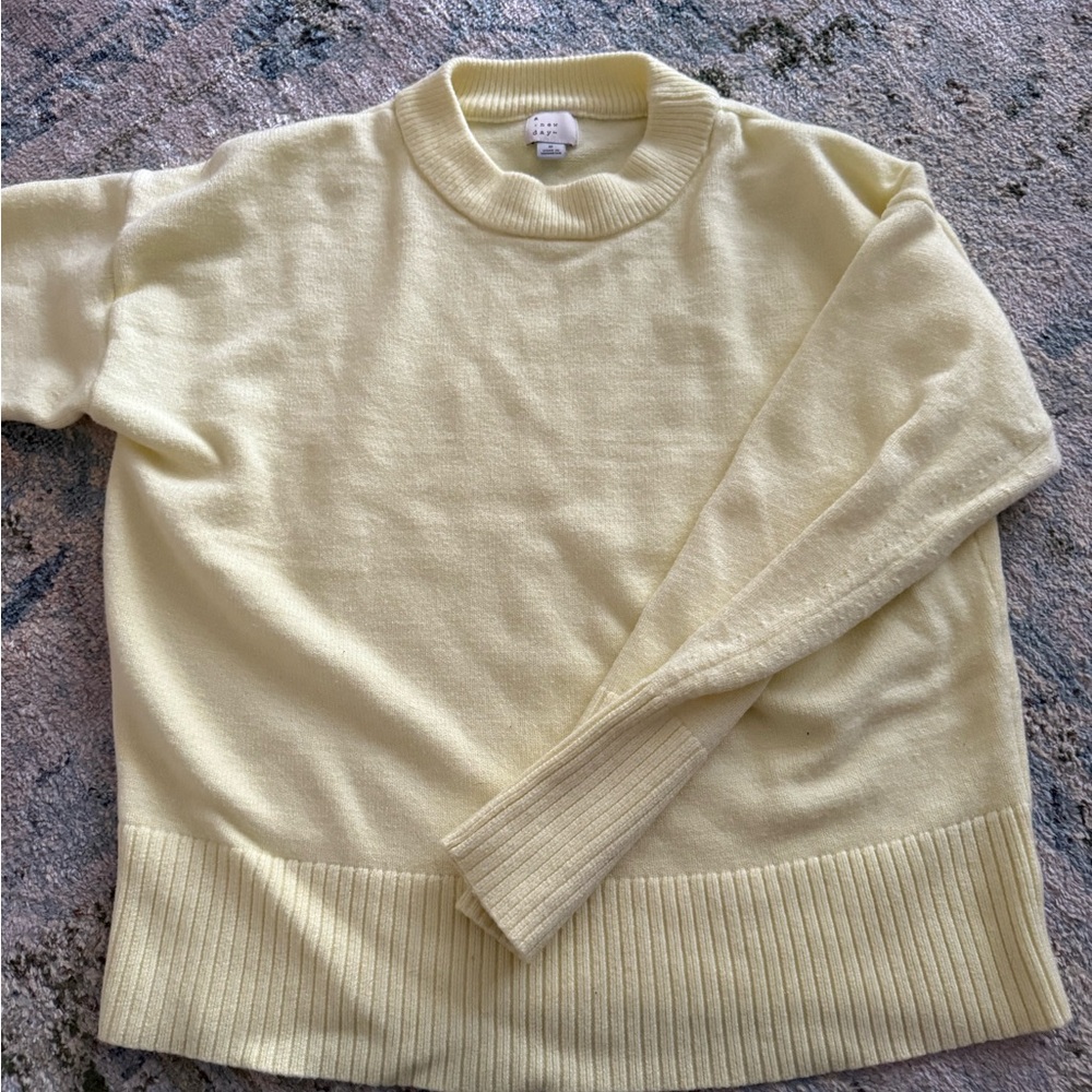 Light Yellow Sweater